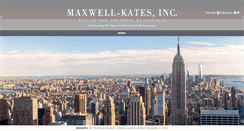 Desktop Screenshot of maxwellkatesinc.com